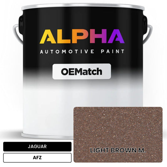 JAGUAR LIGHT BROWN M. AFZ OEMatch Basecoat
