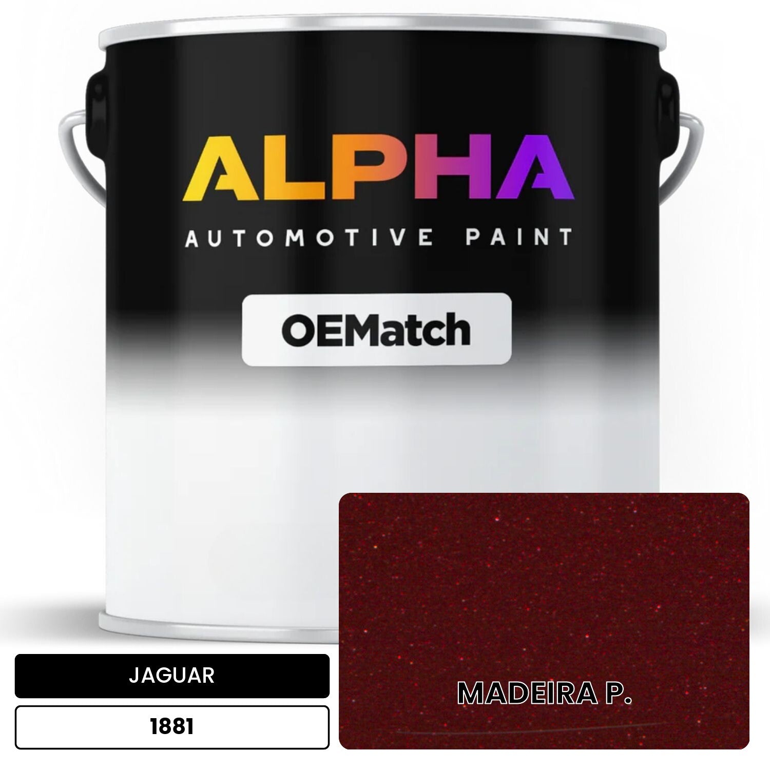 JAGUAR MADEIRA P. 1881 OEMatch Basecoat