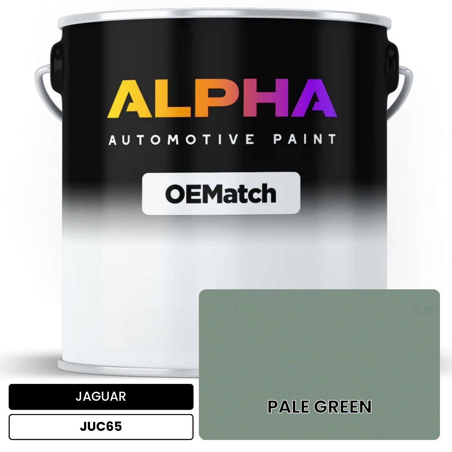 JAGUAR PALE GREEN JUC65 OEMatch Basecoat