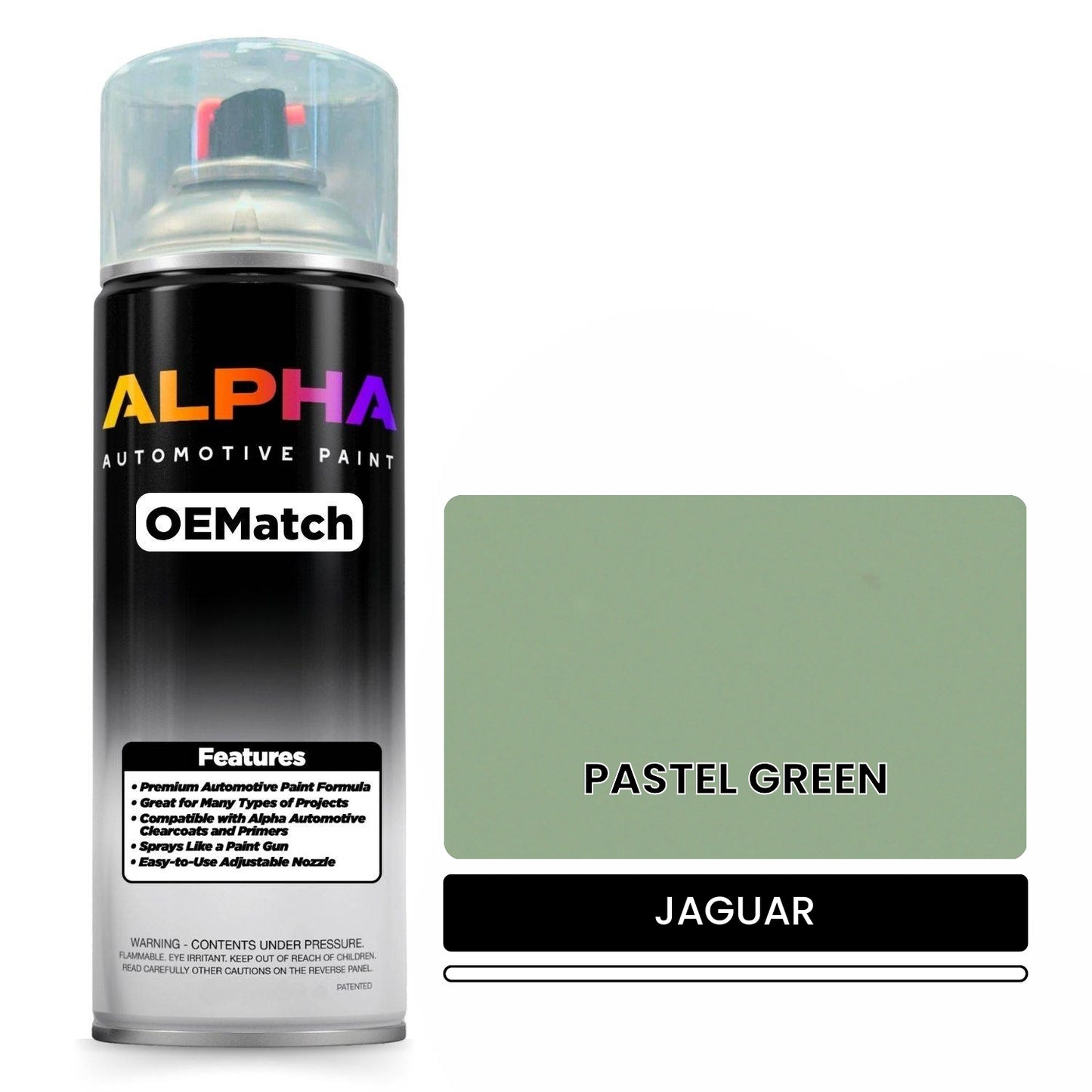JAGUAR PASTEL GREEN    OEMatch Spraycan