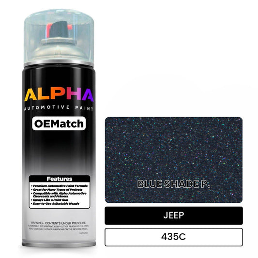 JEEP BLUE SHADE P. 435C OEMatch Spraycan