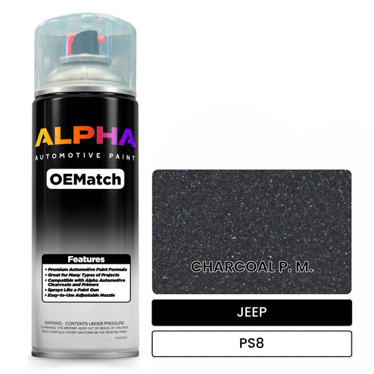 JEEP CHARCOAL P. M. PS8 OEMatch Spraycan