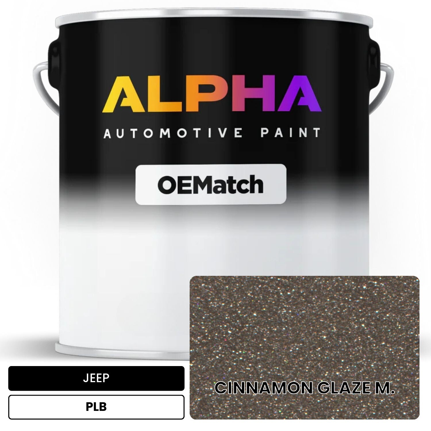 JEEP CINNAMON GLAZE M. PLB OEMatch Basecoat