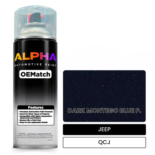 JEEP DARK MONTEGO BLUE P. QCJ OEMatch Spraycan