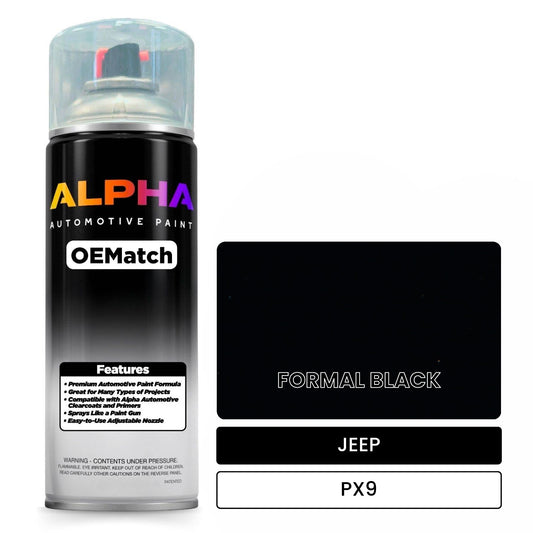 JEEP FORMAL BLACK PX9 OEMatch Spraycan