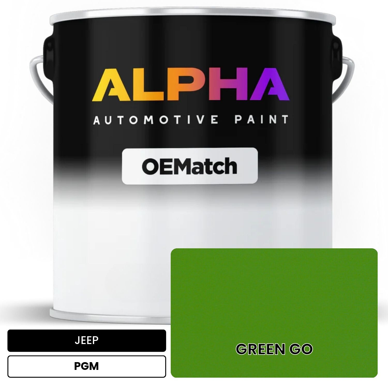 JEEP GREEN GO PGM OEMatch Basecoat