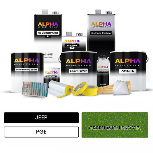 JEEP GREEN WITH ENVY P. PGE OEMatch Vehicle Paint Kit