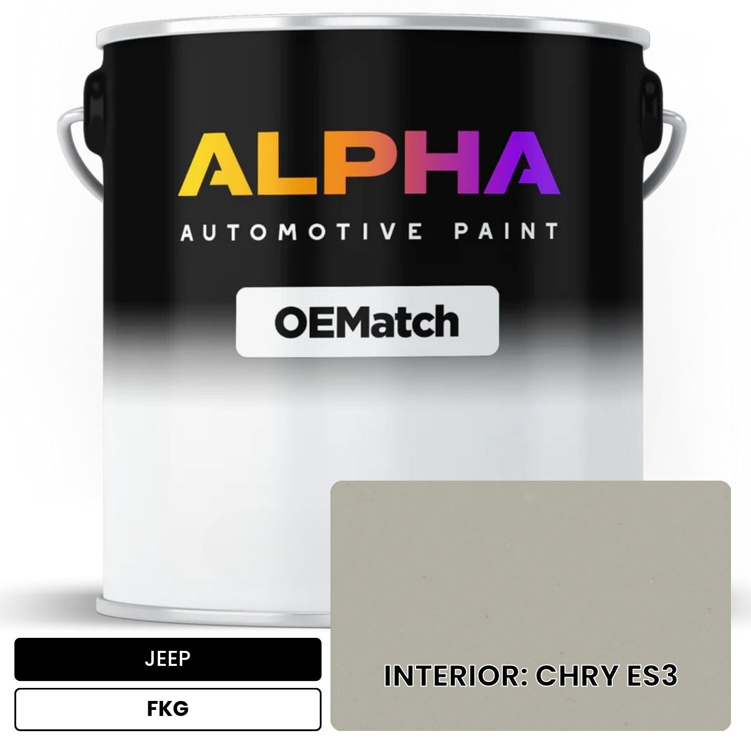 JEEP INTERIOR: CHRY ES3 FKG OEMatch Basecoat