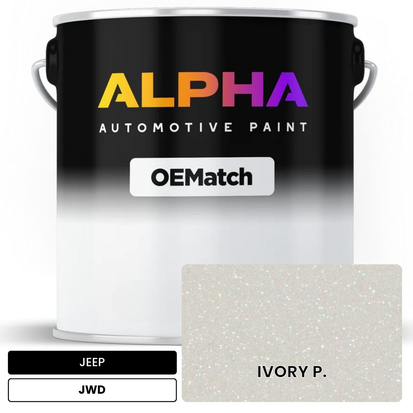 JEEP IVORY P. JWD OEMatch Basecoat