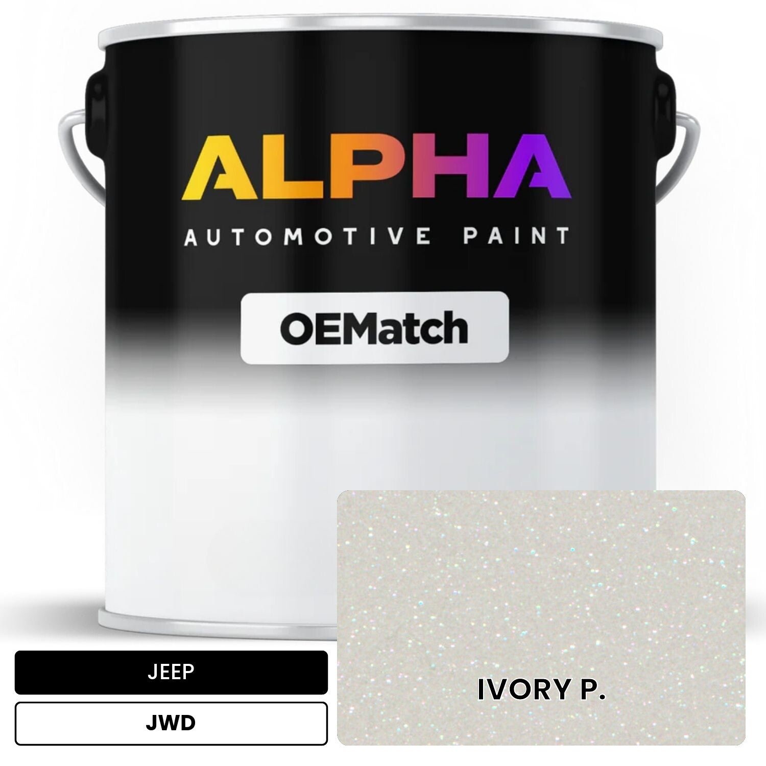 JEEP IVORY P. JWD OEMatch Basecoat