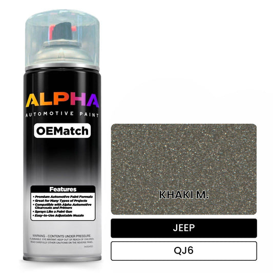 JEEP KHAKI M. QJ6 OEMatch Spraycan