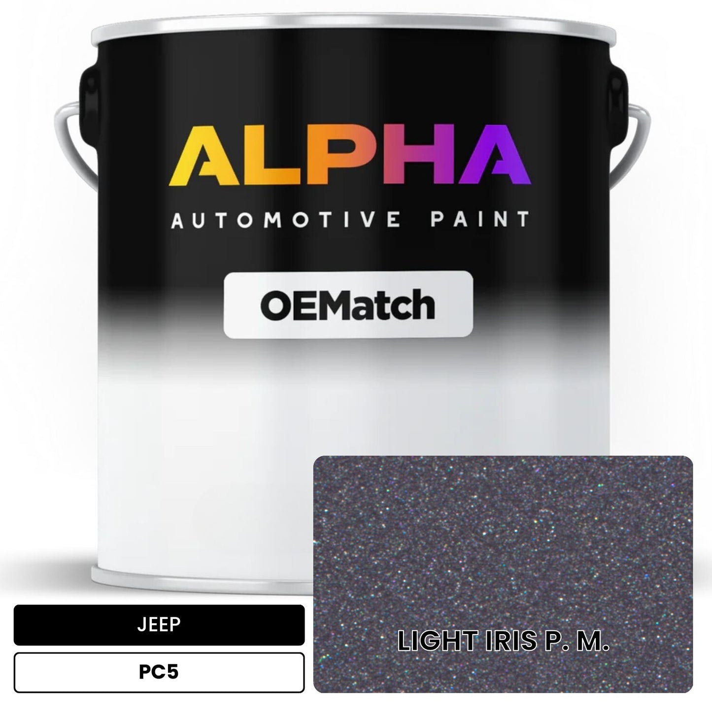 JEEP LIGHT IRIS P. M. PC5 OEMatch Basecoat