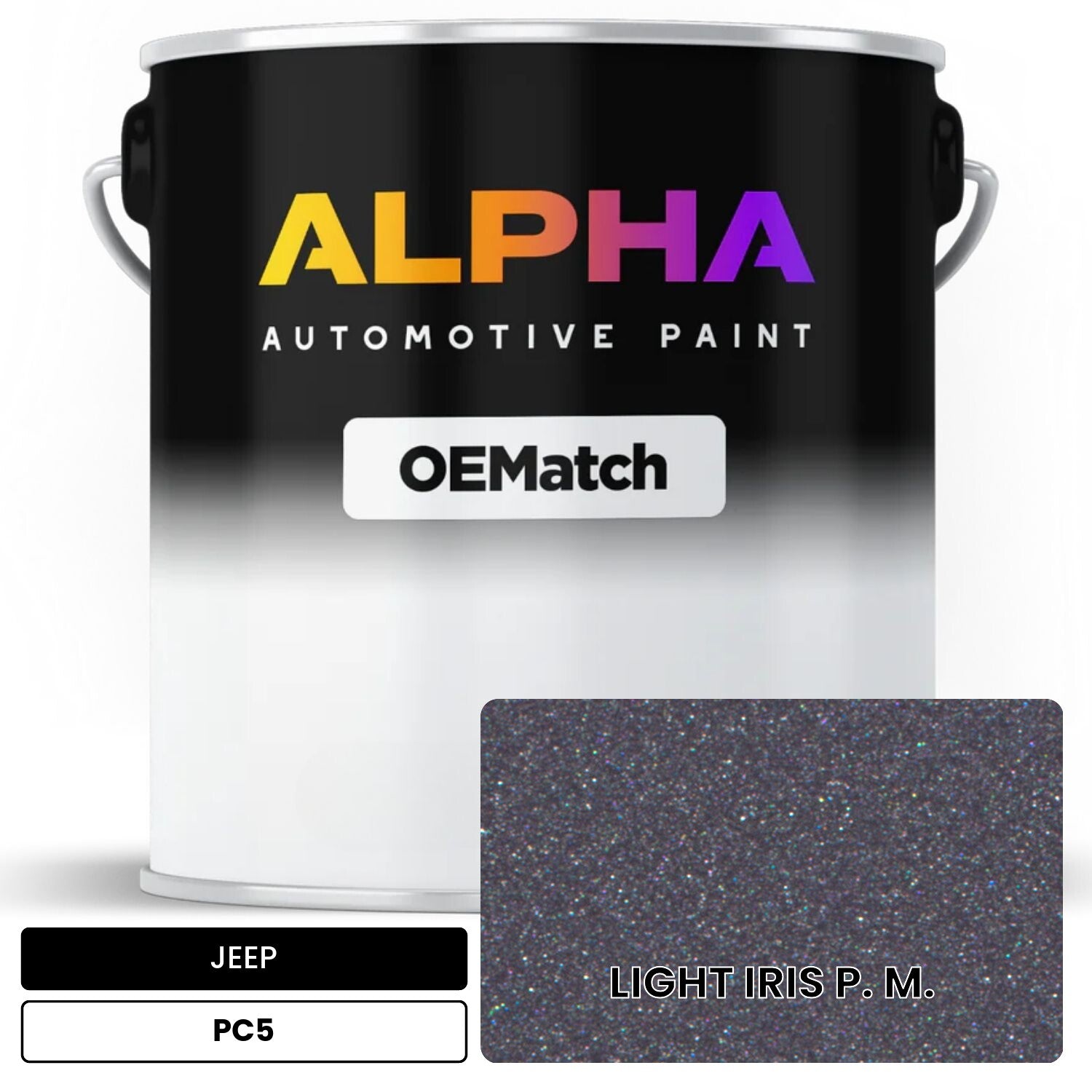 JEEP LIGHT IRIS P. M. PC5 OEMatch Basecoat