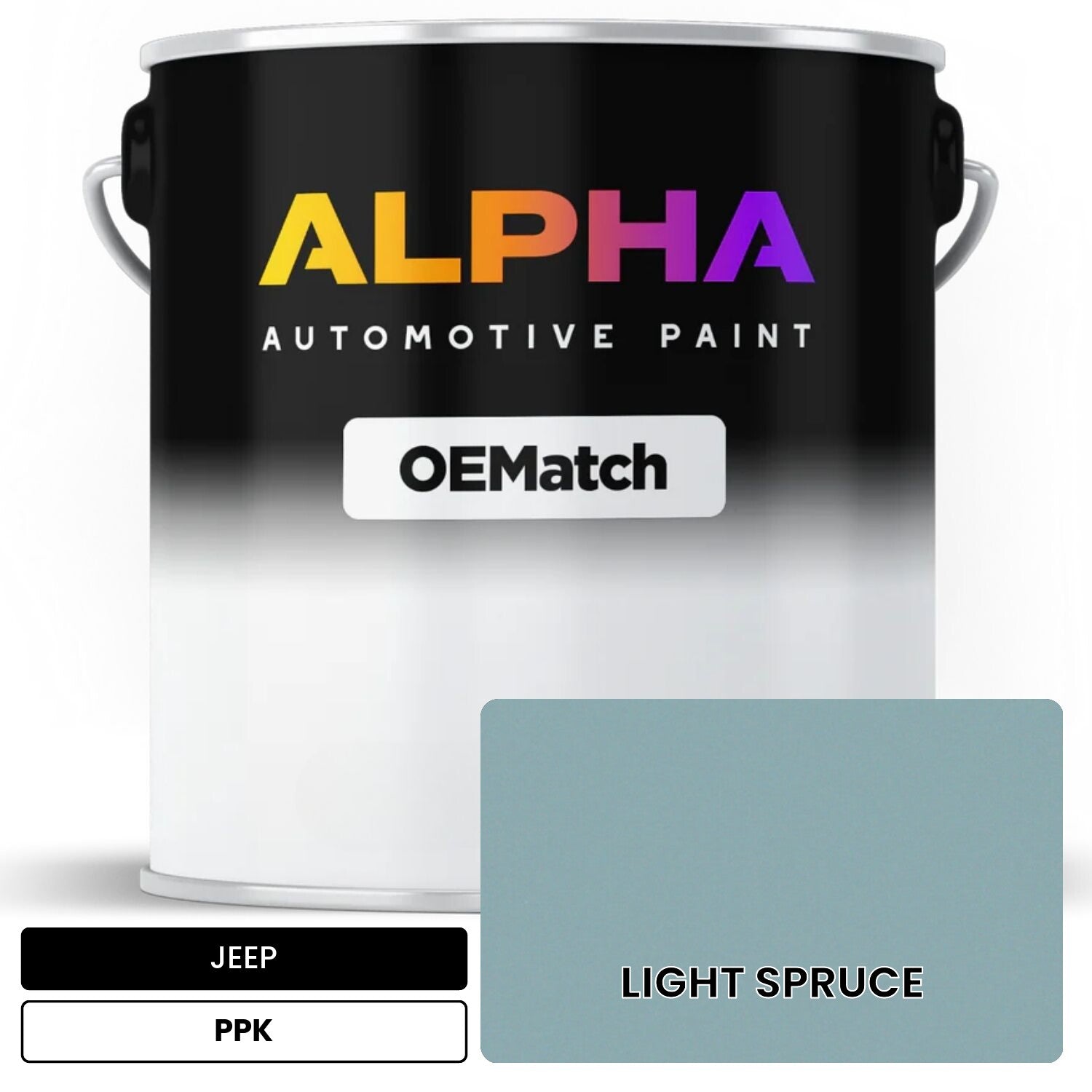 JEEP LIGHT SPRUCE PPK OEMatch Basecoat