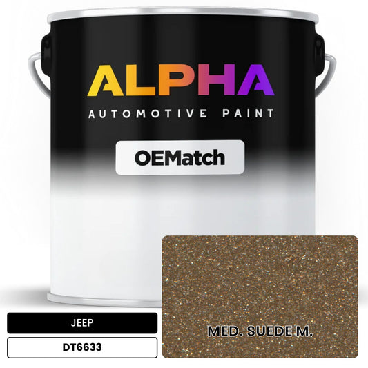 JEEP MED. SUEDE M. DT6633 OEMatch Basecoat