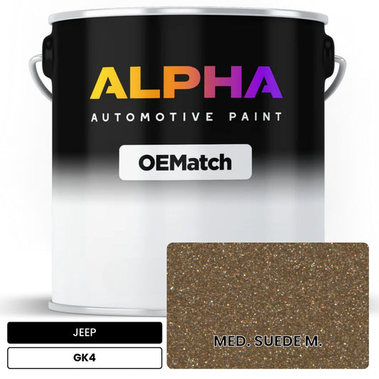 JEEP MED. SUEDE M. GK4 OEMatch Basecoat