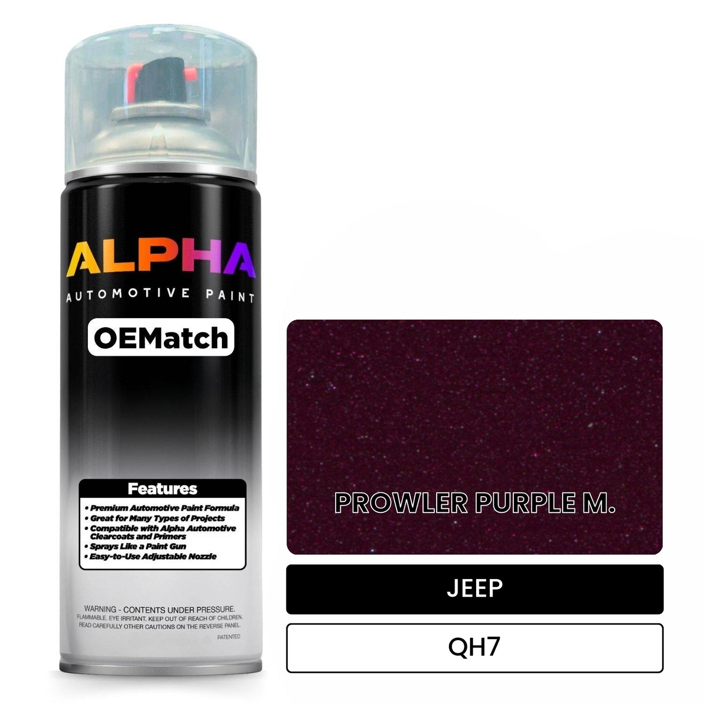 JEEP PROWLER PURPLE M. QH7 OEMatch Spraycan