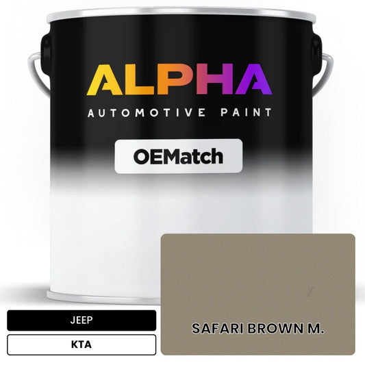 JEEP SAFARI BROWN M. KTA OEMatch Basecoat