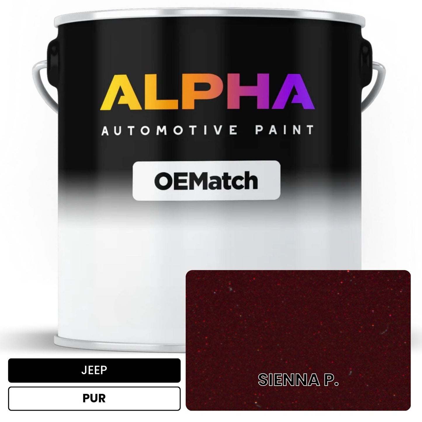 JEEP SIENNA P. PUR OEMatch Basecoat