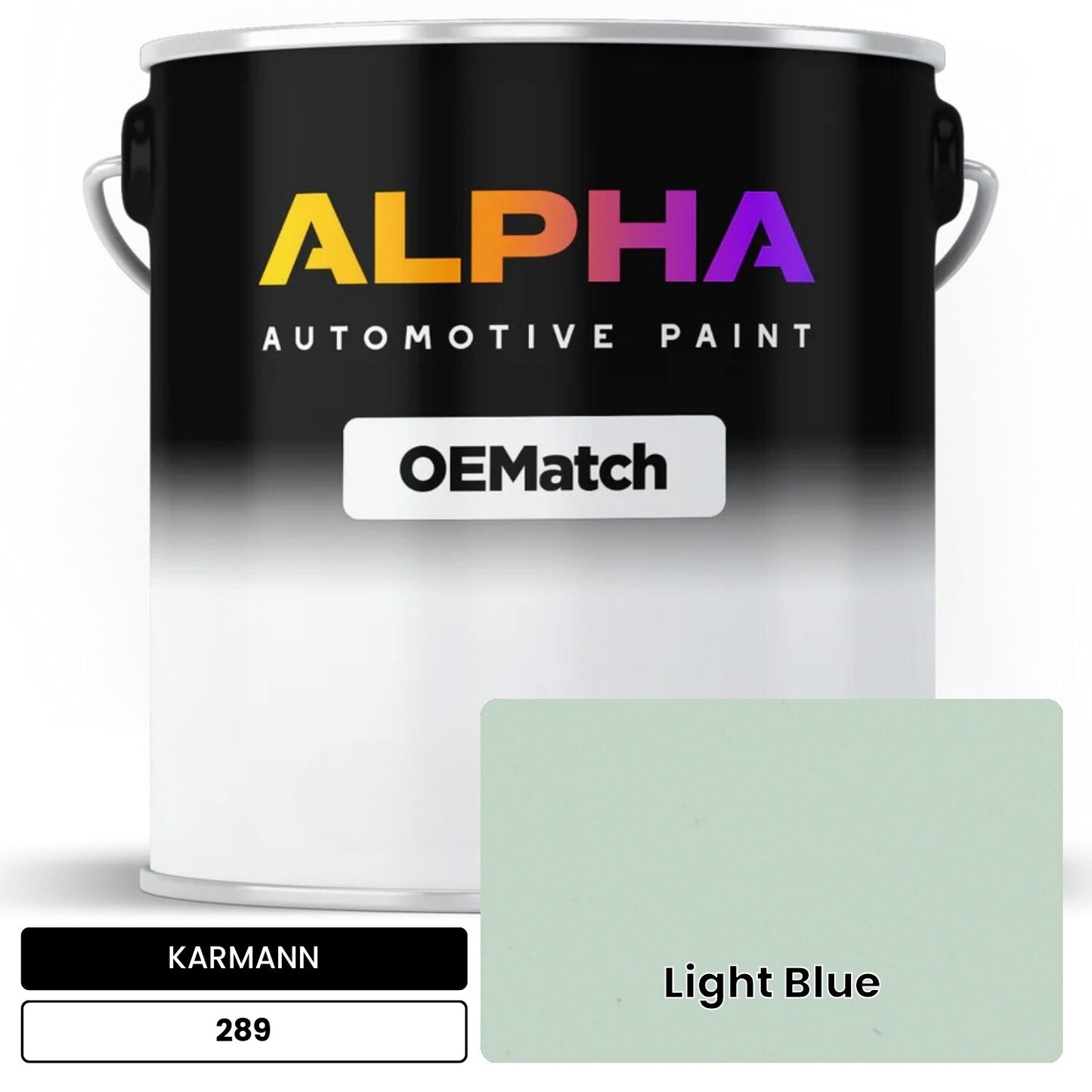 KARMANN Light Blue 289 OEMatch Basecoat