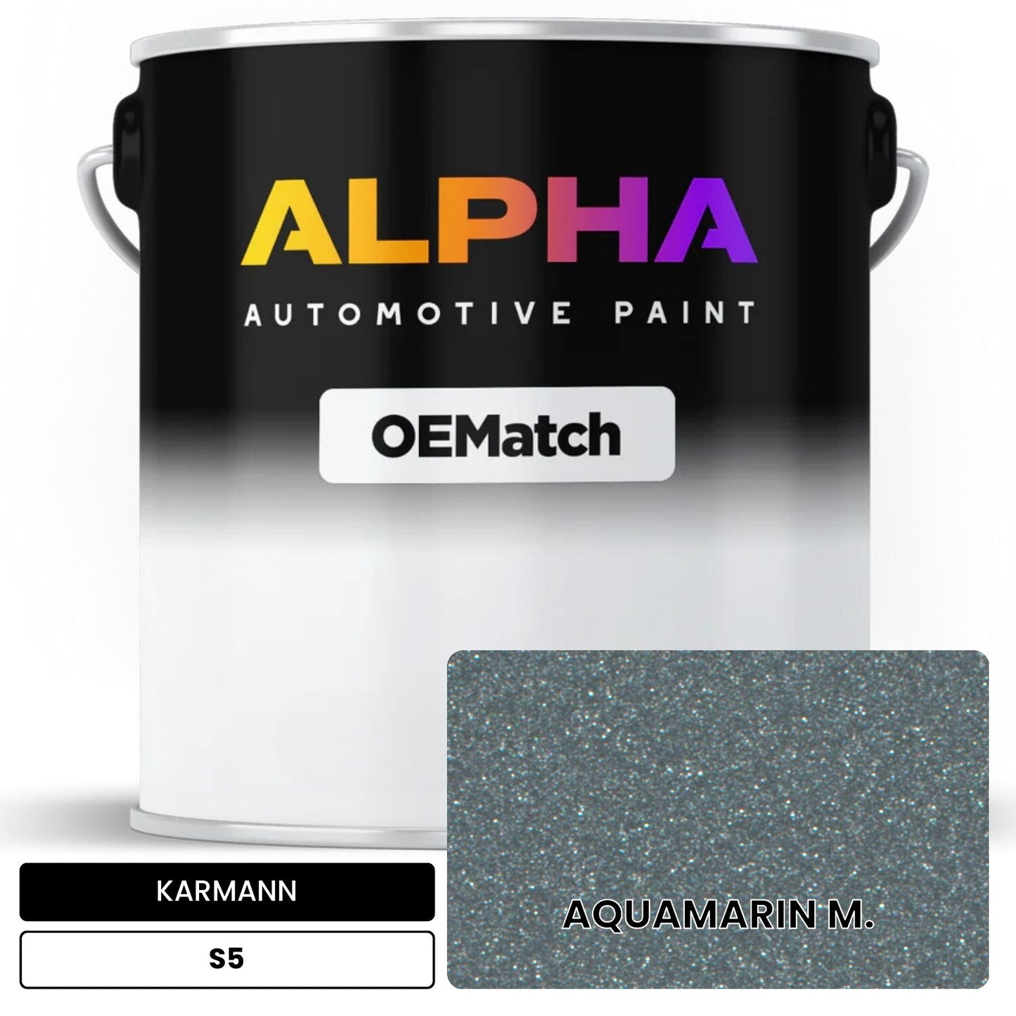 KARMANN Aquamarine Metallic S5 OEMatch Basecoat