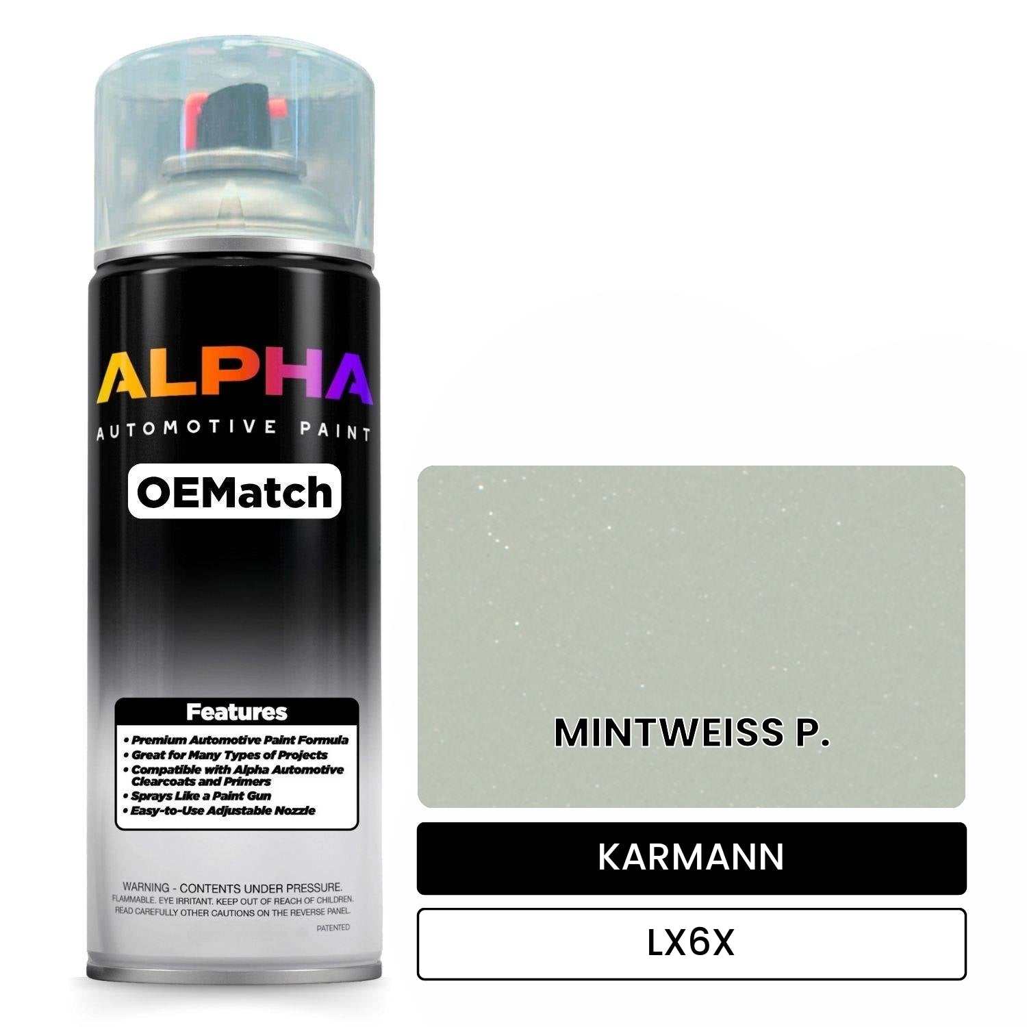 KARMANN Aquamint LX6X OEMatch Spraycan