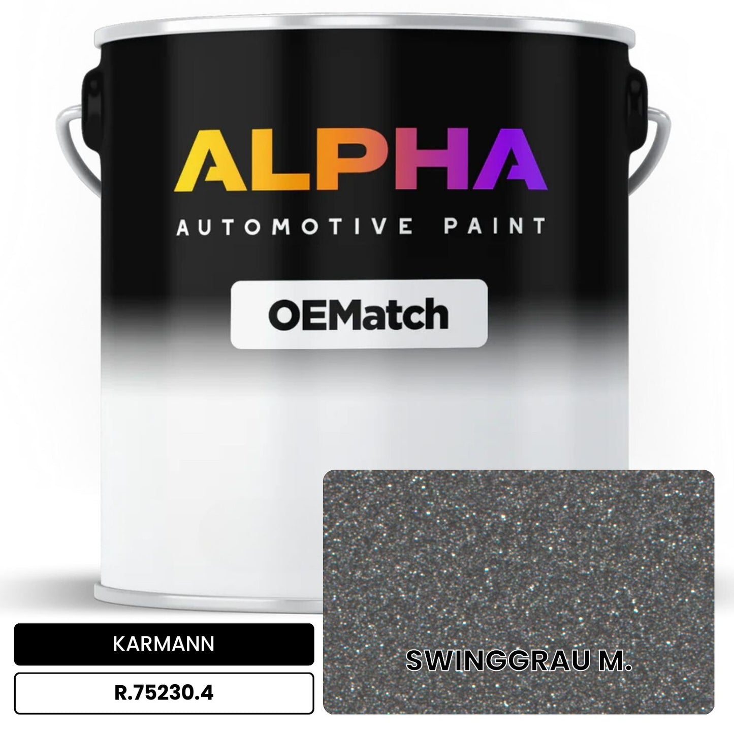 KARMANN Atlas Gray Metallic R.75230.4 OEMatch Basecoat