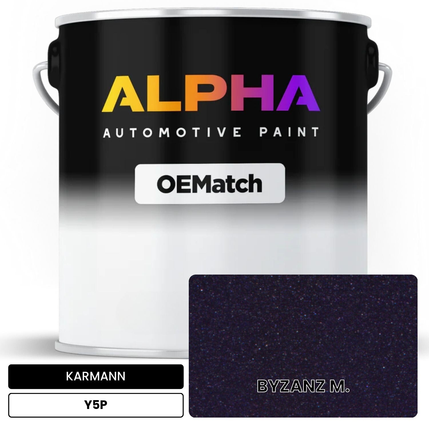 KARMANN Byzance Metallic Y5P OEMatch Basecoat