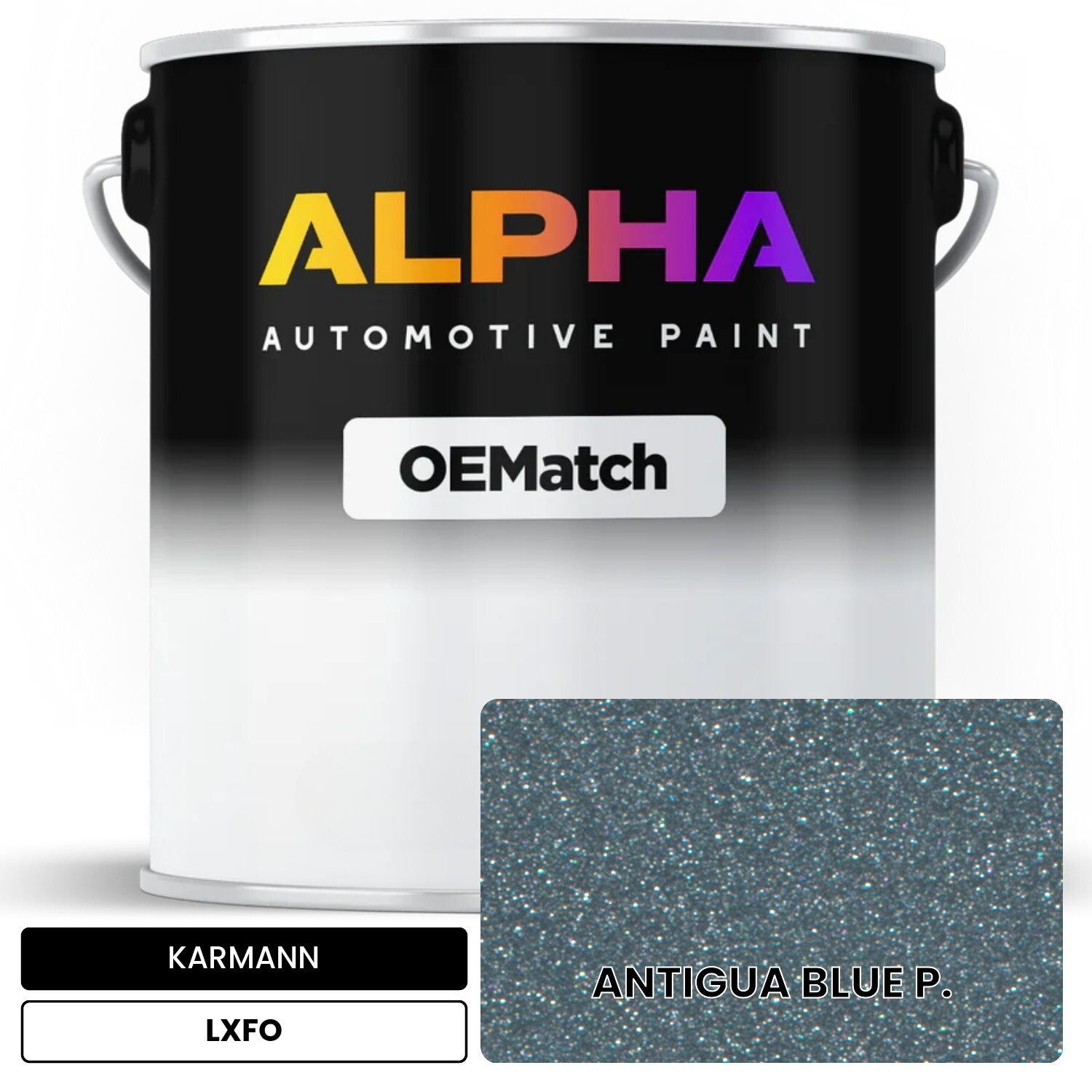 KARMANN Clearwater Blue Metallic LXFO OEMatch Basecoat