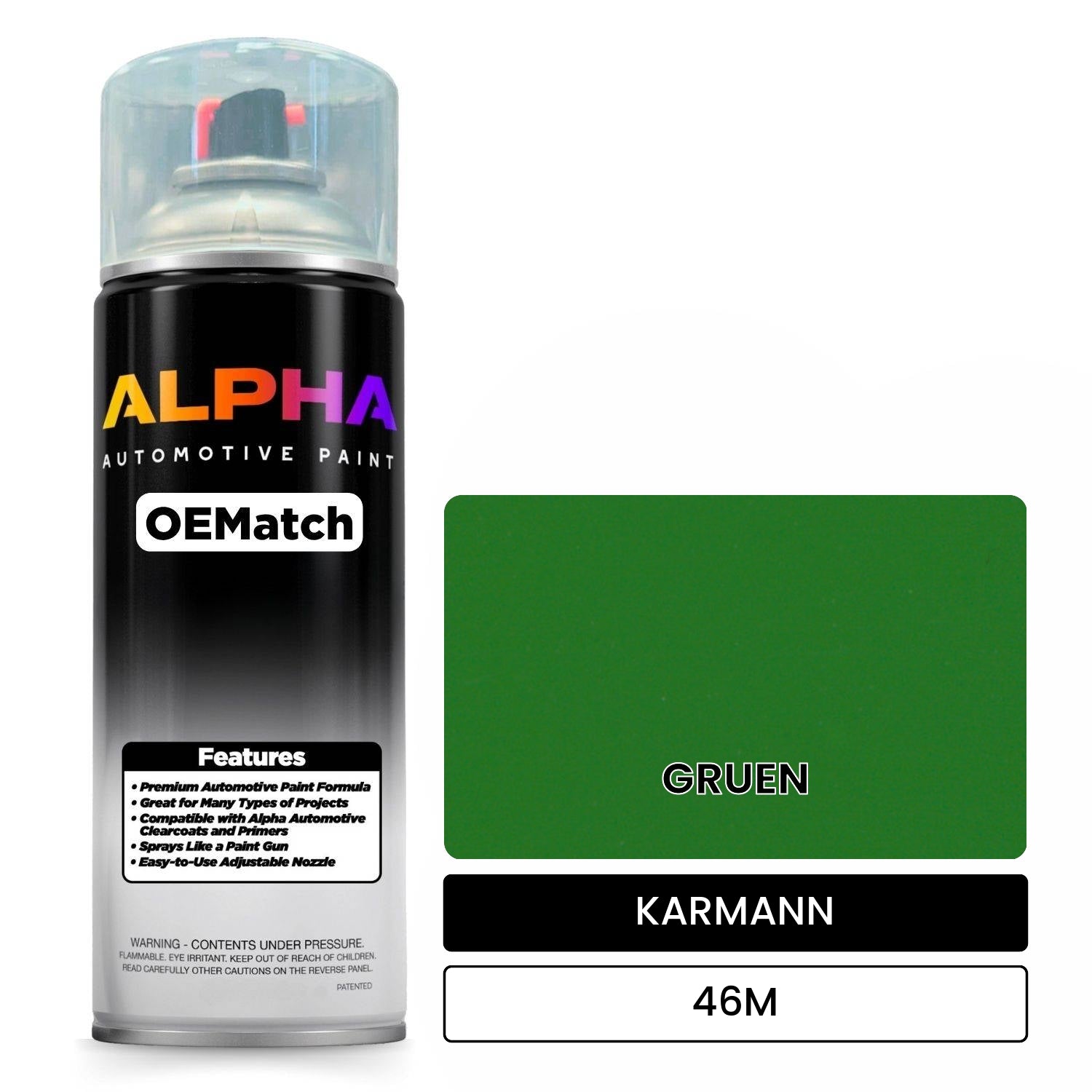 KARMANN Green 46M OEMatch Spraycan