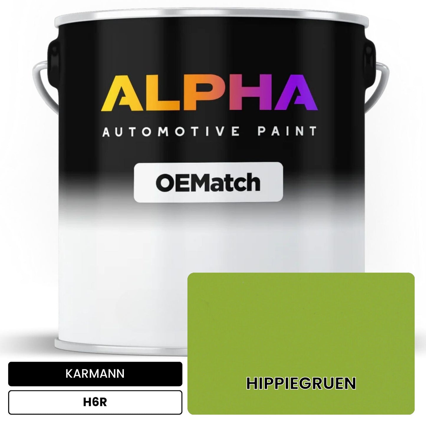 KARMANN Hippie Green H6R OEMatch Basecoat