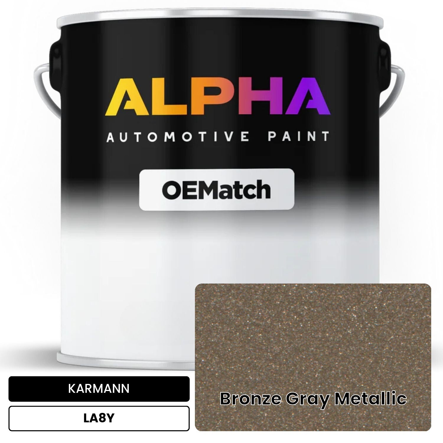 KARMANN Bronze Gray Metallic LA8Y OEMatch Basecoat