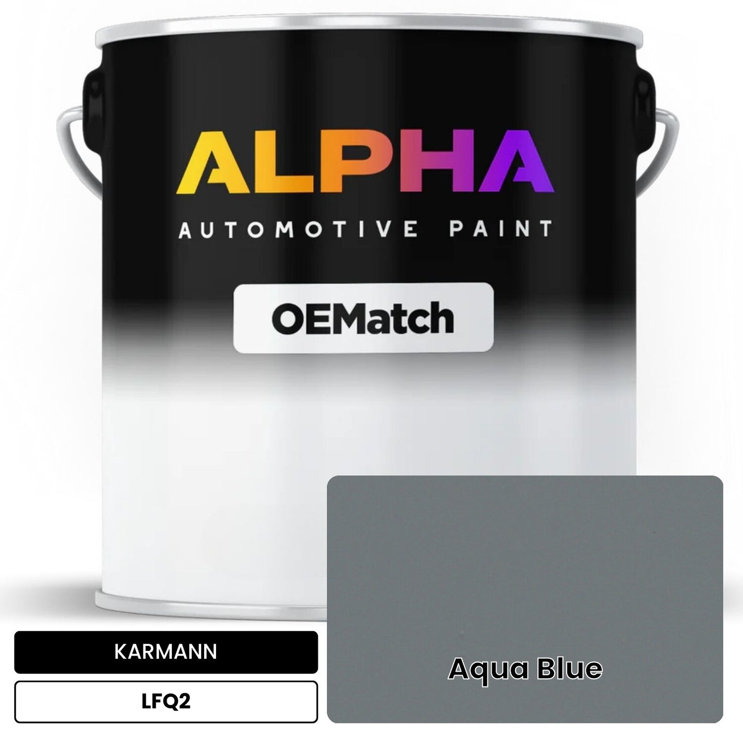 KARMANN Aqua Blue LFQ2 OEMatch Basecoat