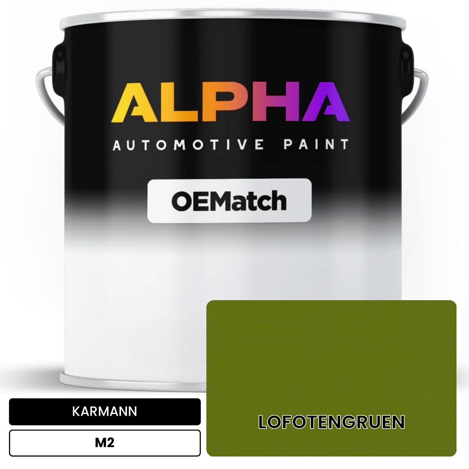 KARMANN Lofoten Green M2 OEMatch Basecoat
