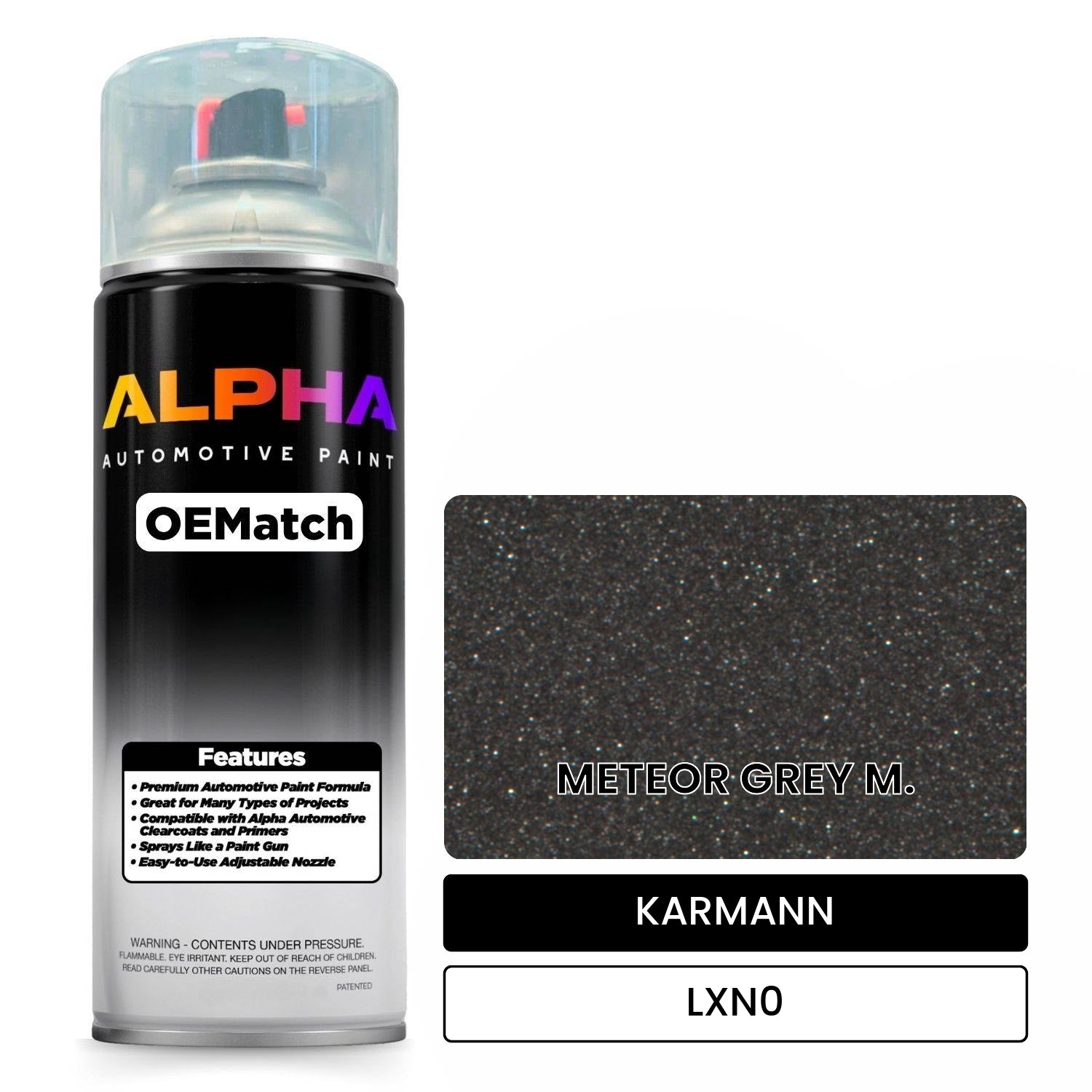 KARMANN Meteor Grey Metallic LXN0 OEMatch Spraycan
