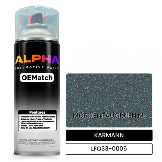 KARMANN Morgentau Green Metallic LFQ33-0005 OEMatch Spraycan