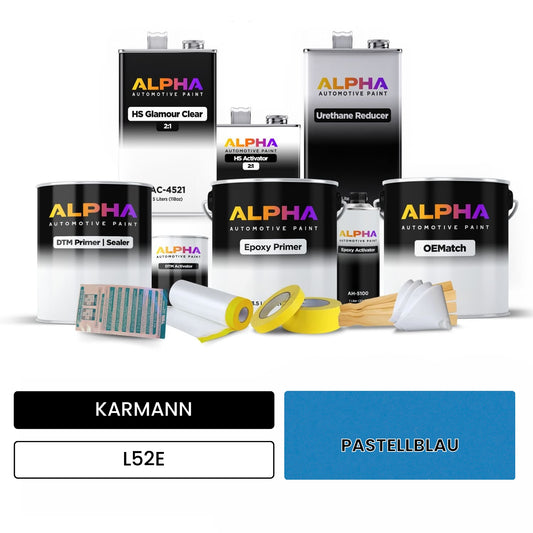 KARMANN Pastel Blue L52E OEMatch Vehicle Paint Kit