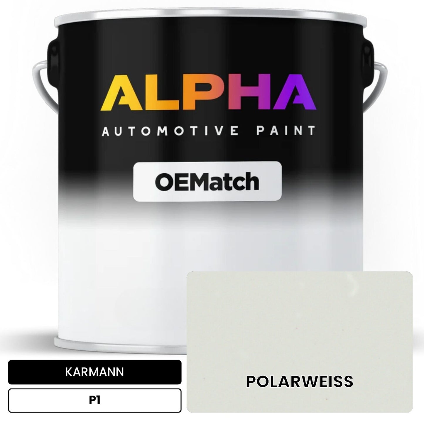 KARMANN Polar White P1 OEMatch Basecoat