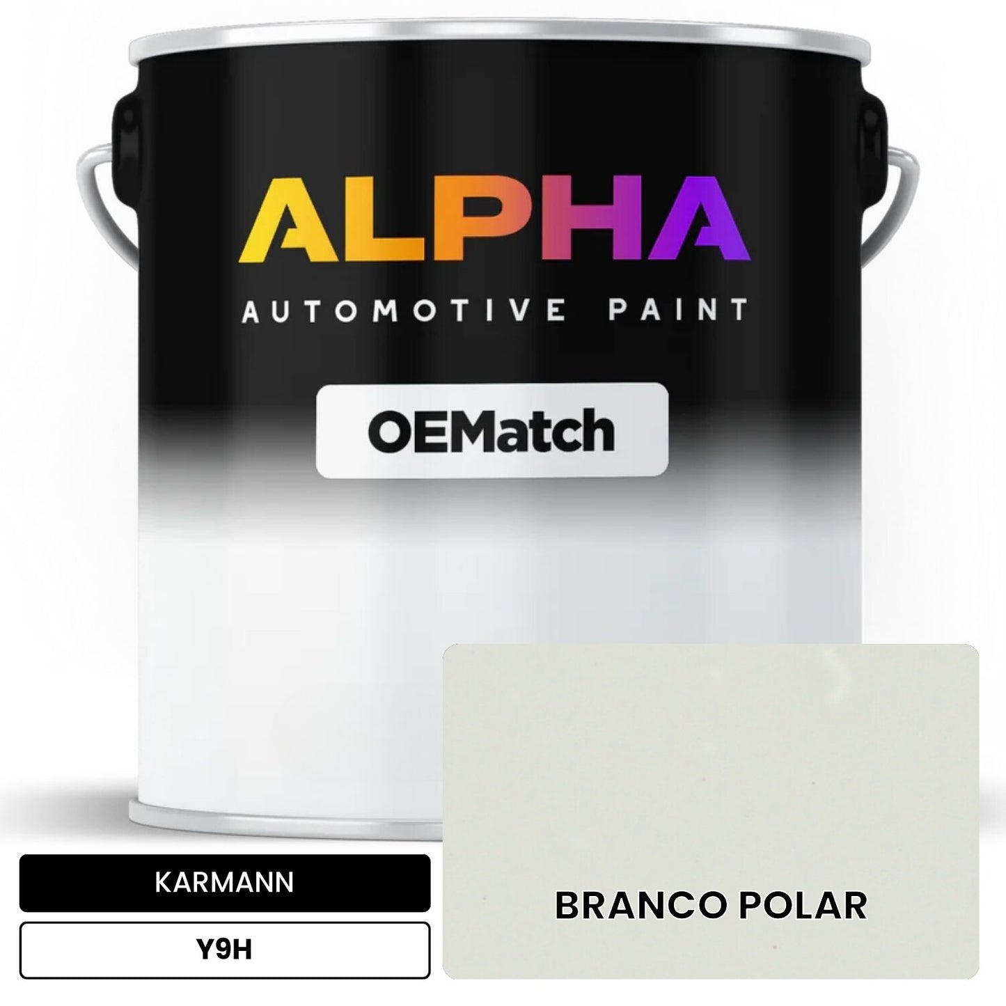 KARMANN Polar White Y9H OEMatch Basecoat