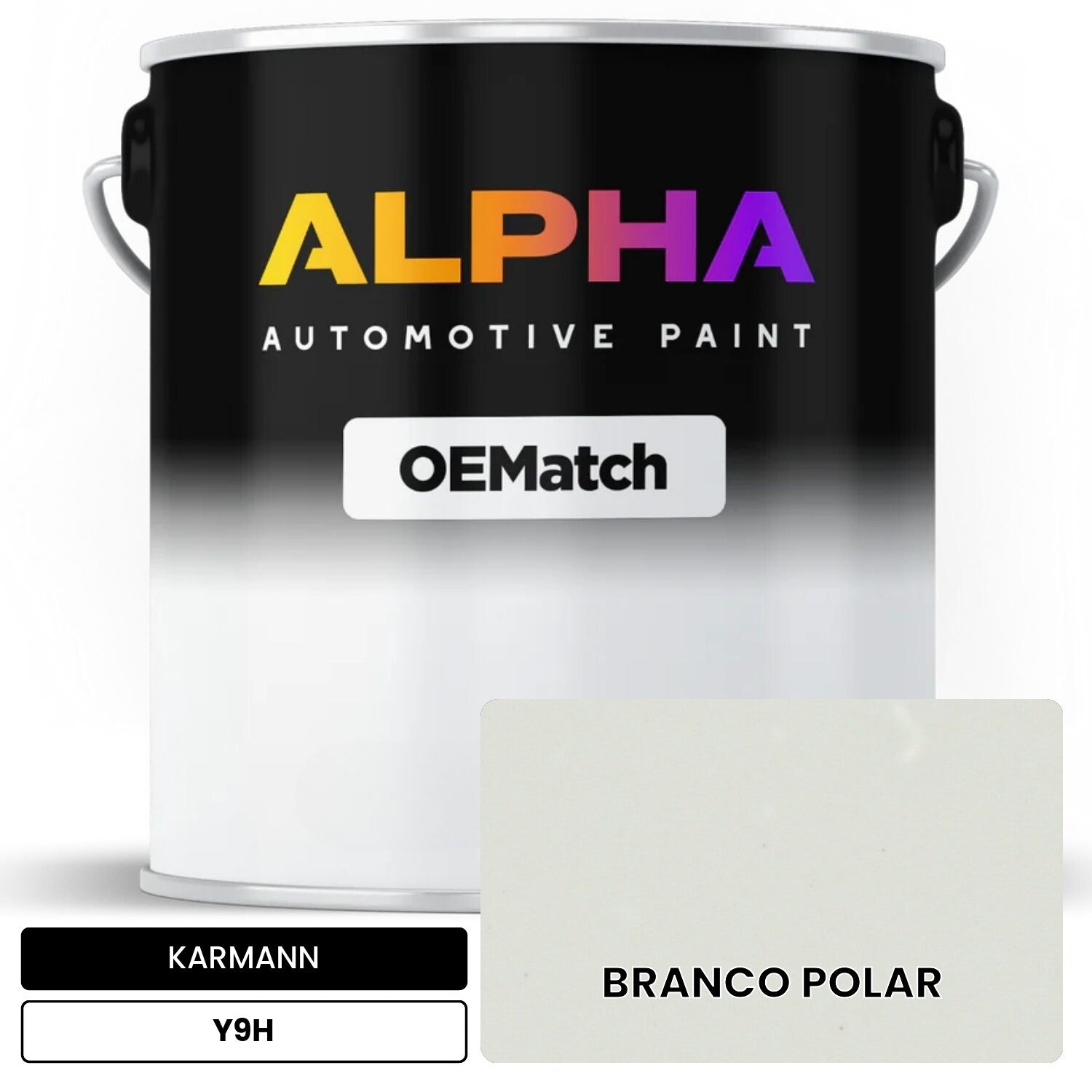 KARMANN Polar White Y9H OEMatch Basecoat