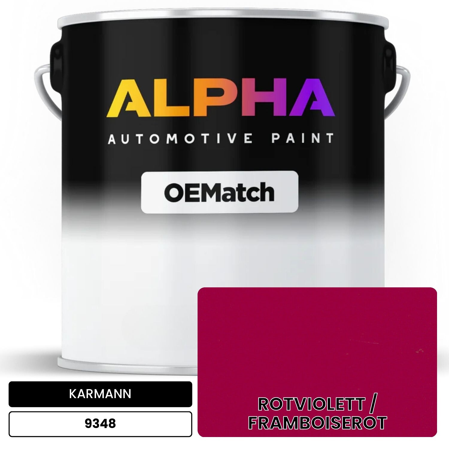 KARMANN Raspberry Red 9348 OEMatch Basecoat