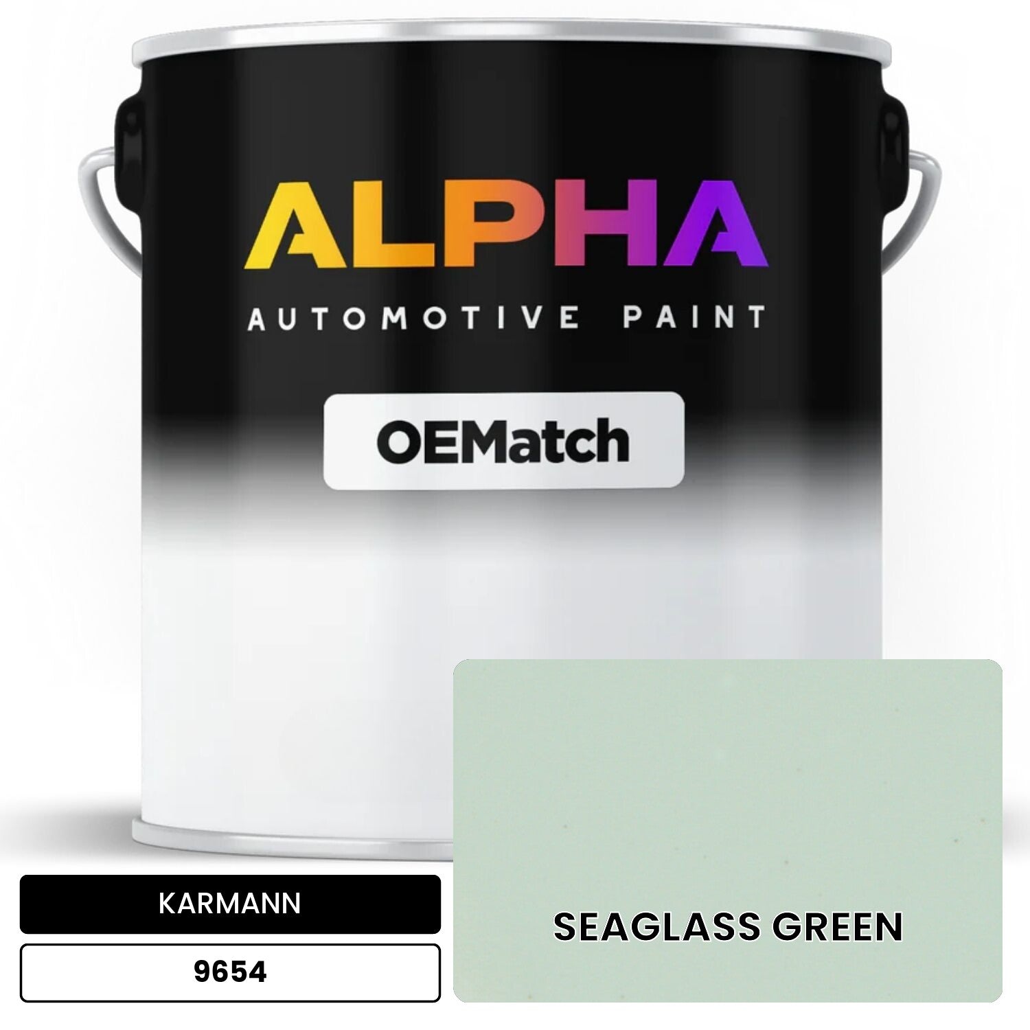 KARMANN Seaglass Green 9654 OEMatch Basecoat