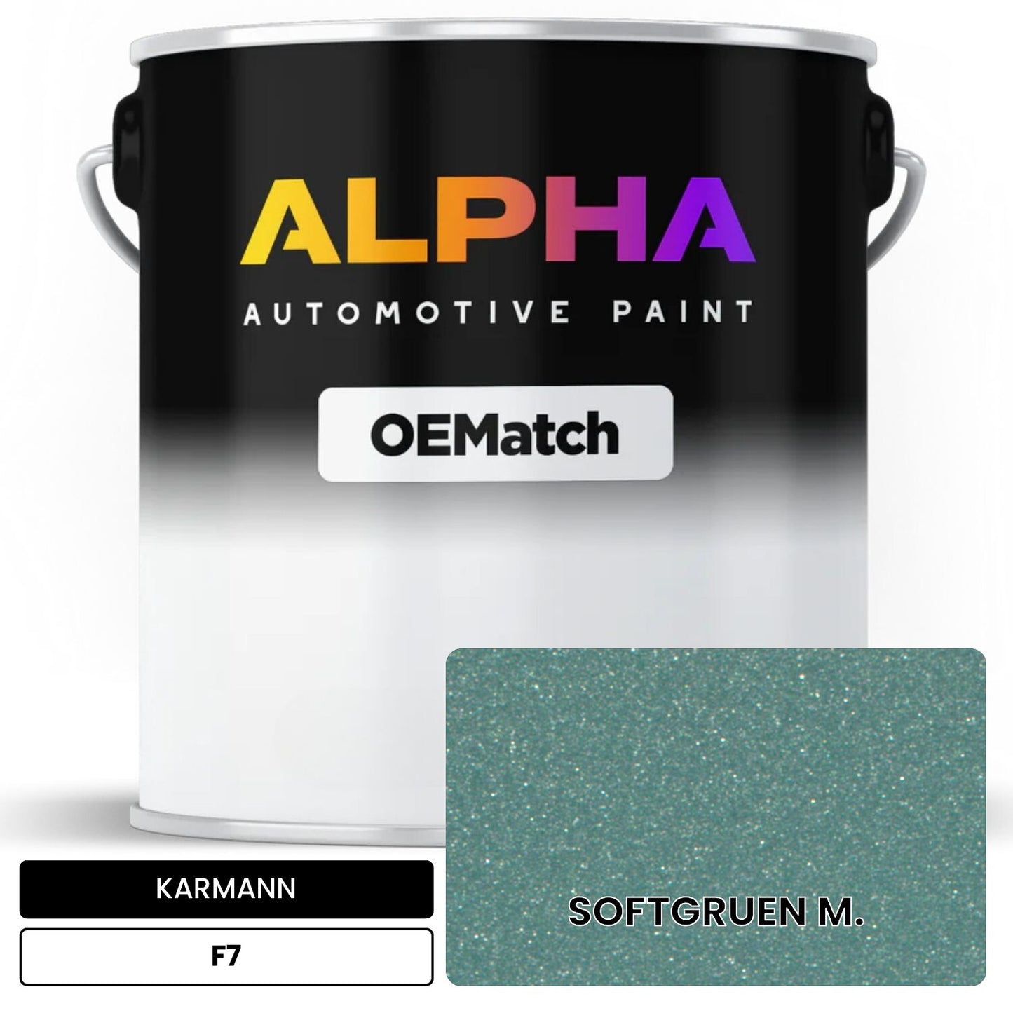 KARMANN Soft Green Metallic F7 OEMatch Basecoat
