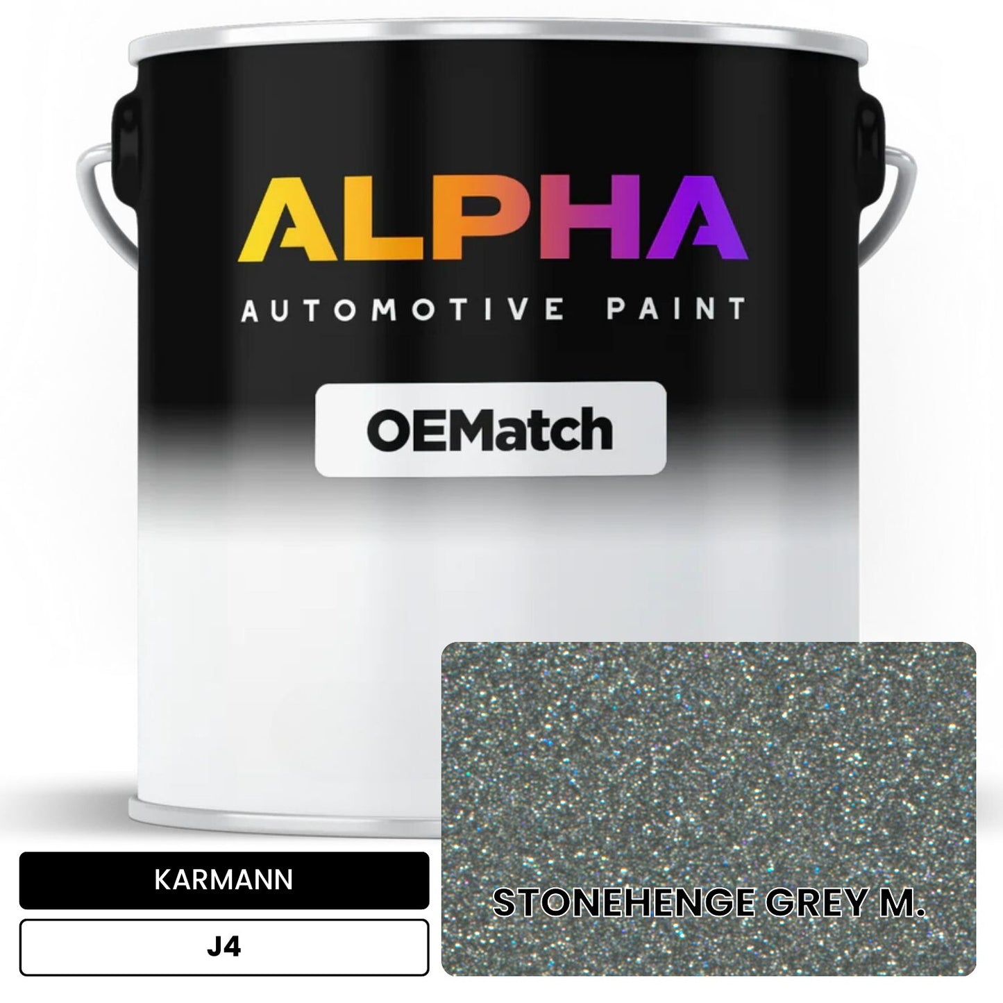 KARMANN Stonehenge Grey Metallic J4 OEMatch Basecoat