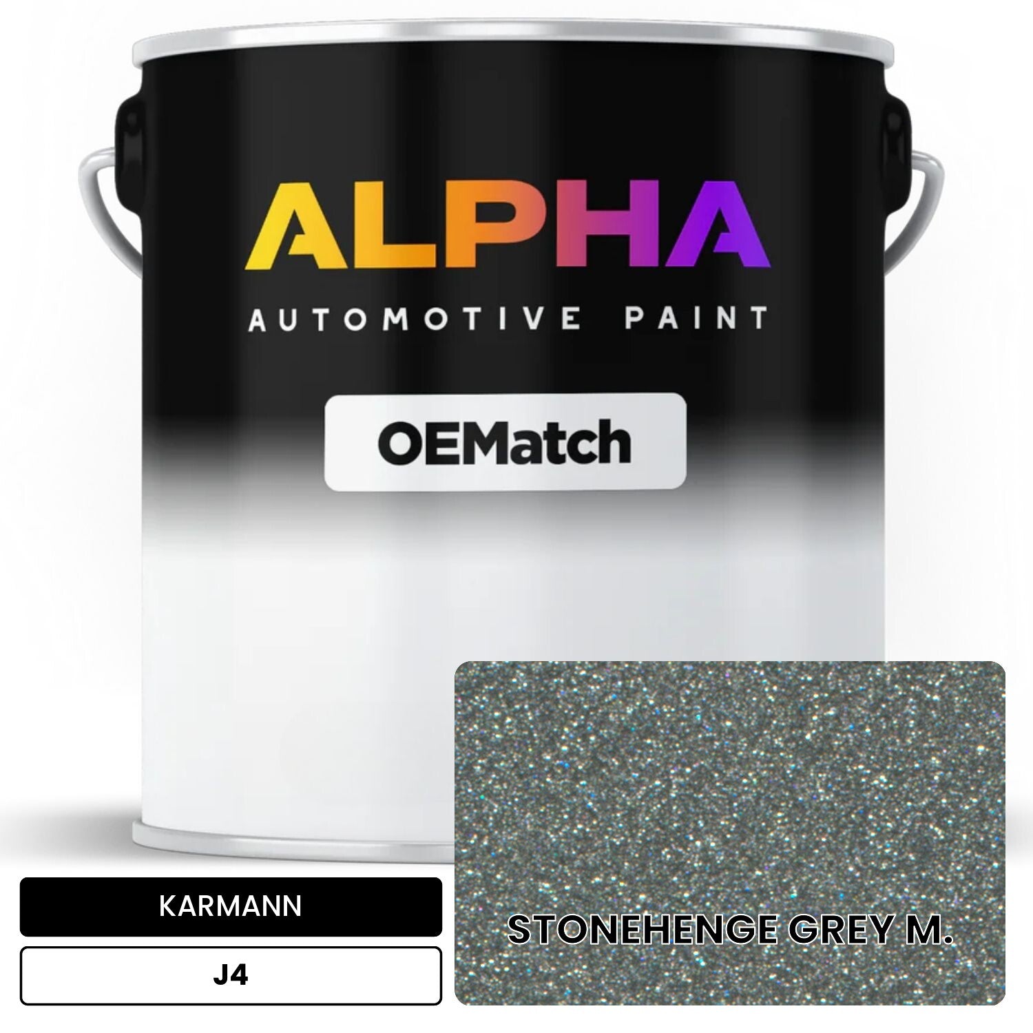 KARMANN Stonehenge Grey Metallic J4 OEMatch Basecoat