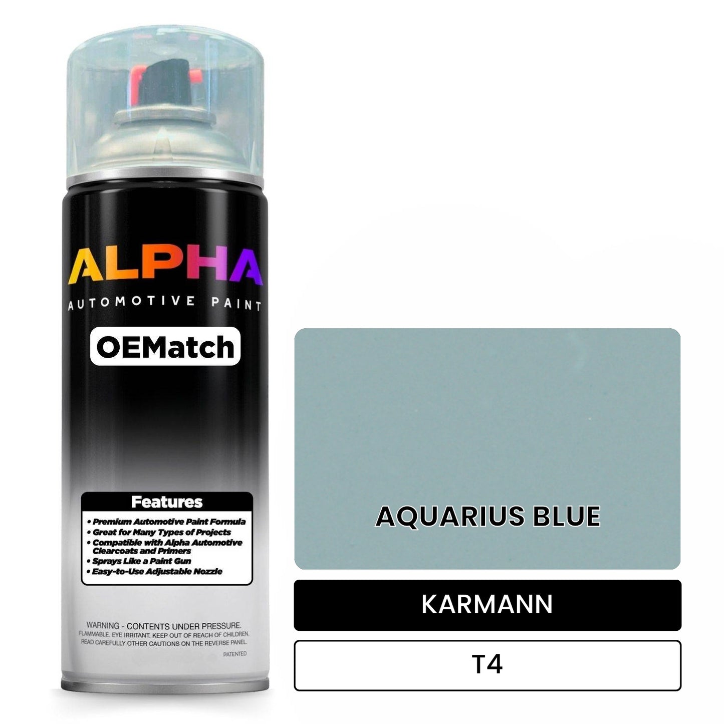 KARMANN Aquarius Blue T4 OEMatch Spraycan