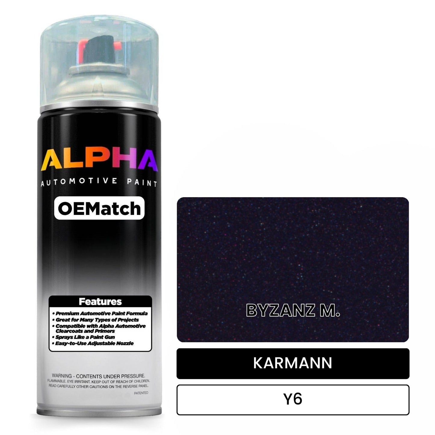 KARMANN Byzance Metallic Y6 OEMatch Spraycan