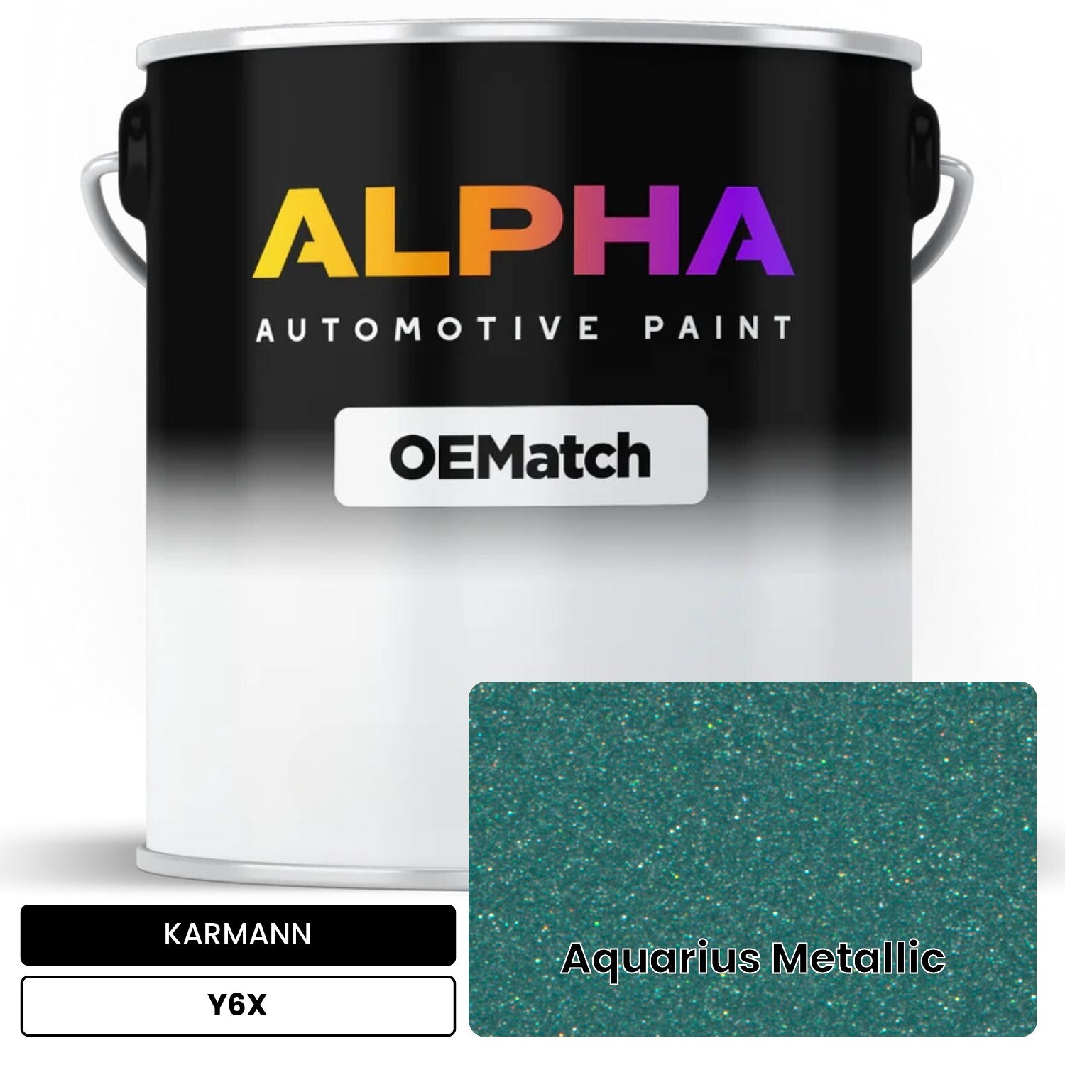 KARMANN Aquarius Metallic Y6X OEMatch Basecoat