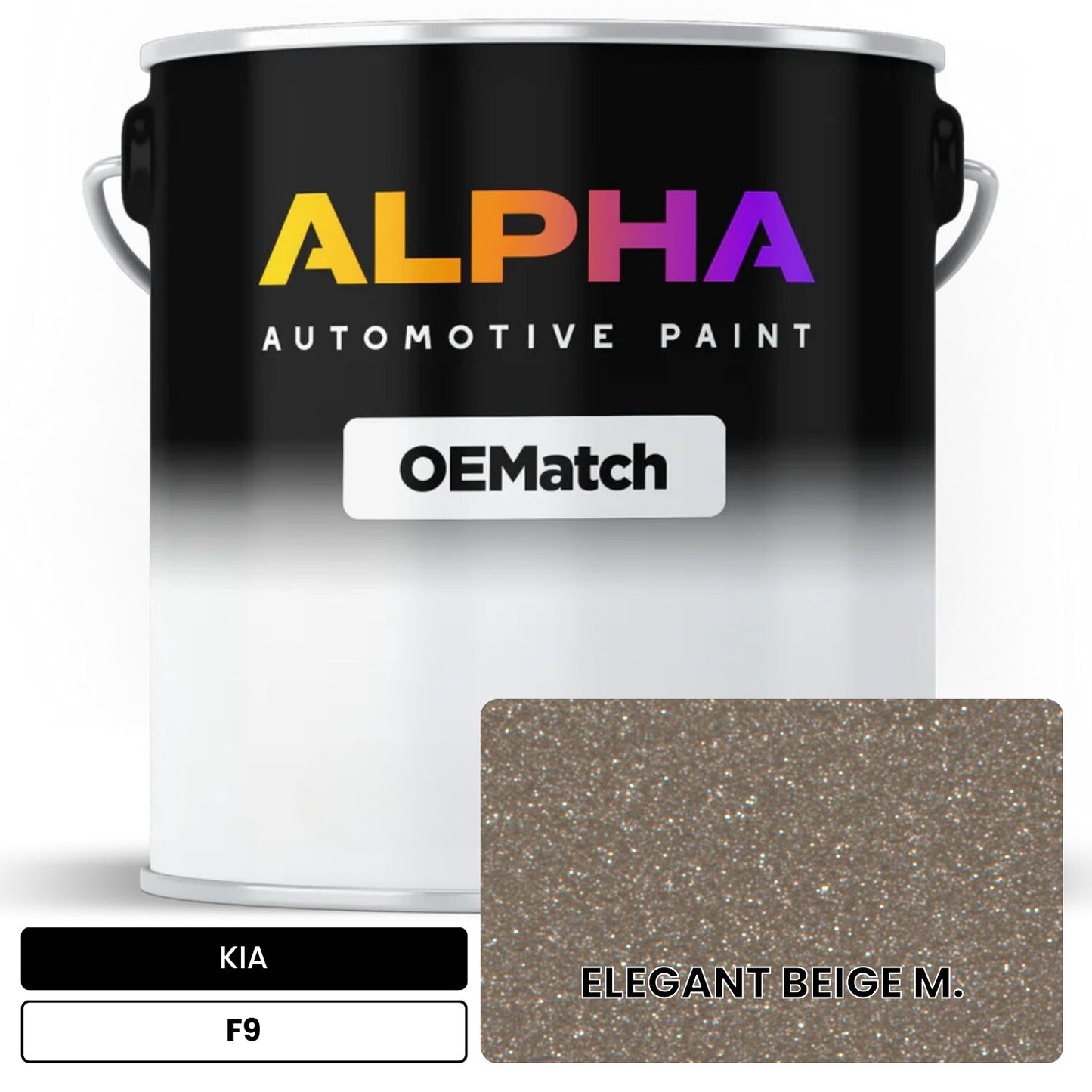 KIA ELEGANT BEIGE M. F9 OEMatch Basecoat