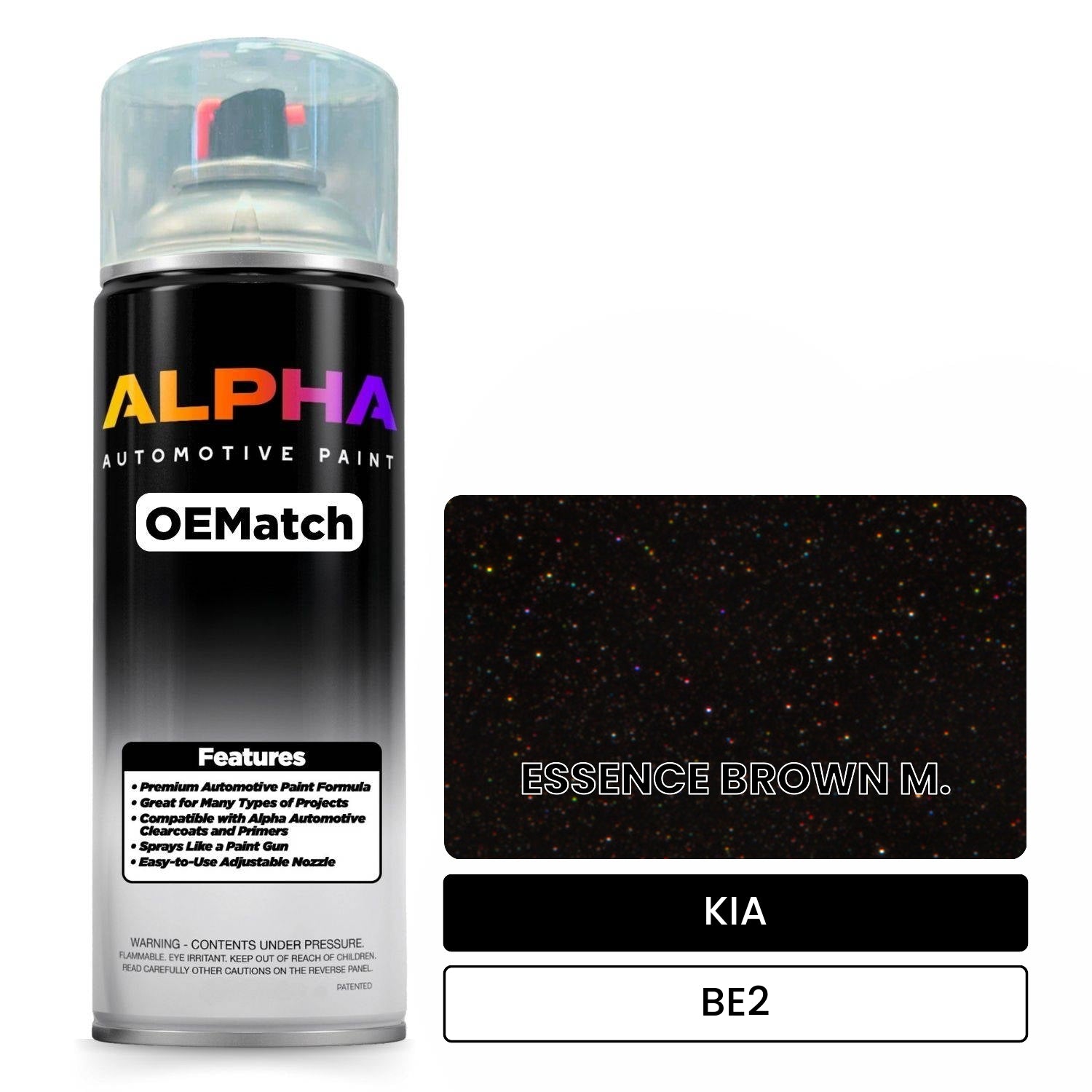 KIA ESSENCE BROWN M. BE2 OEMatch Spraycan